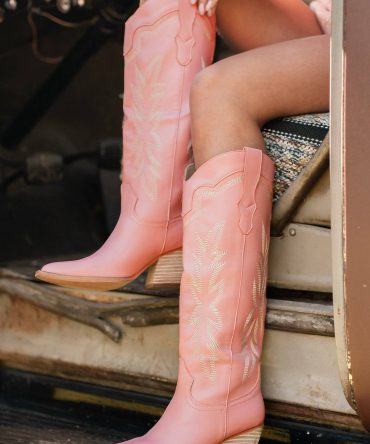 Wildflower At Heart Cowboy Boots (Pink) · NanaMacs