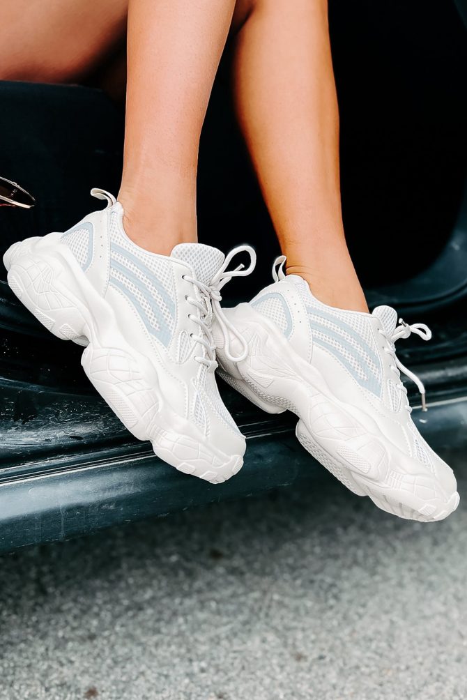 Making The Rounds Chunky Sneakers (Beige) · NanaMacs - Image 3