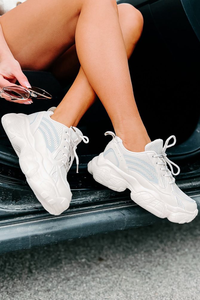 Making The Rounds Chunky Sneakers (Beige) · NanaMacs